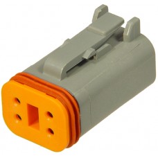 27914 - 4 circuit male DT housing. (1pc)